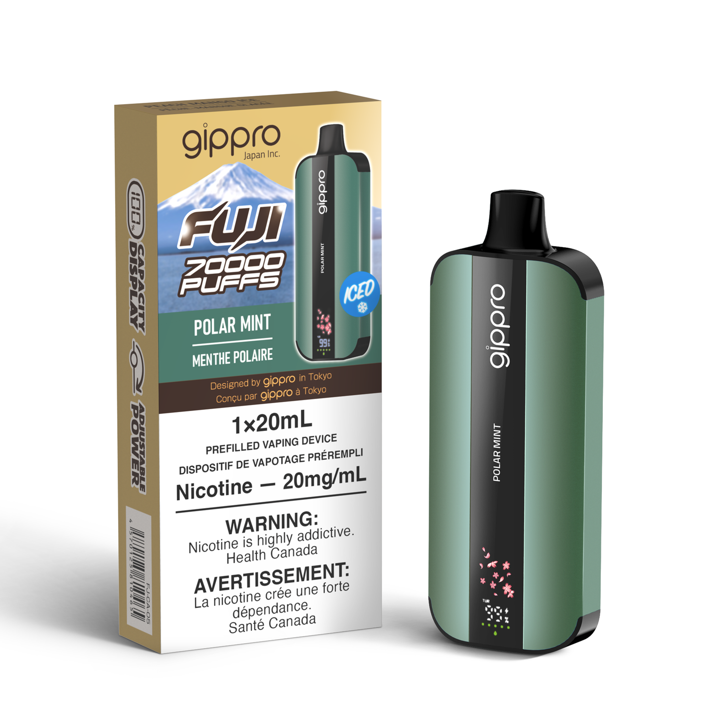 Gippro Fuji 70K Disposable Vape 20mL