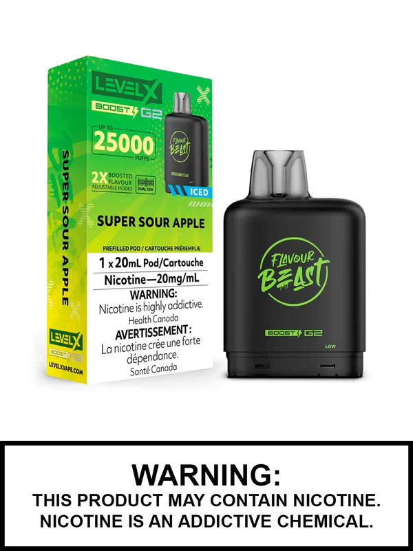 Flavour Beast Level X Boost Pod 15K/25K G2