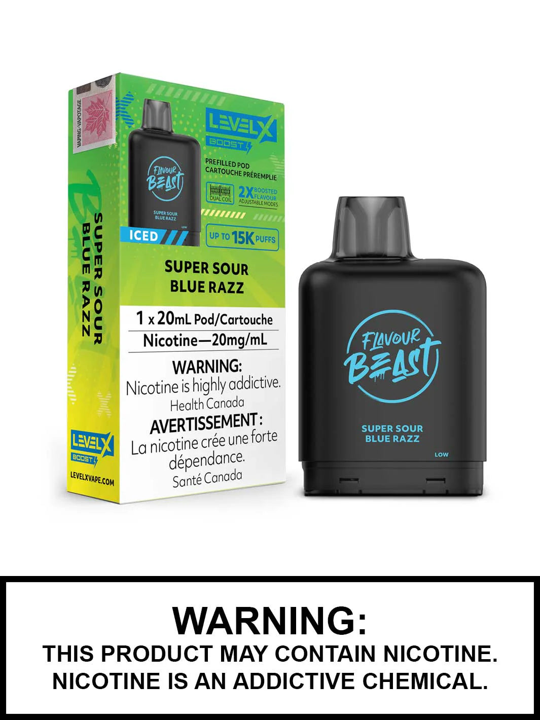 Flavour Beast Level X Boost Pod 15K/25K G2