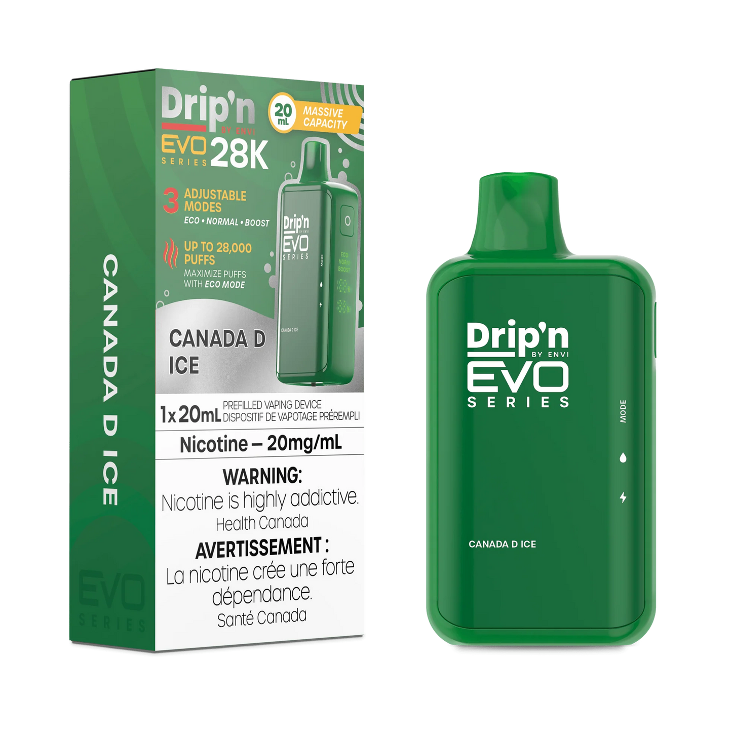 Drip'N EVO 28K Disposable Vapes