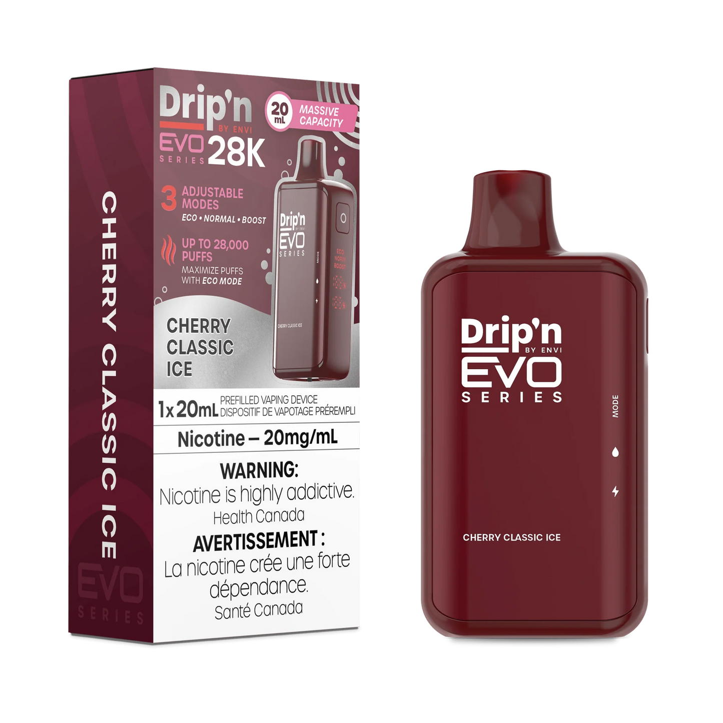 Drip'N EVO 28K Disposable Vapes