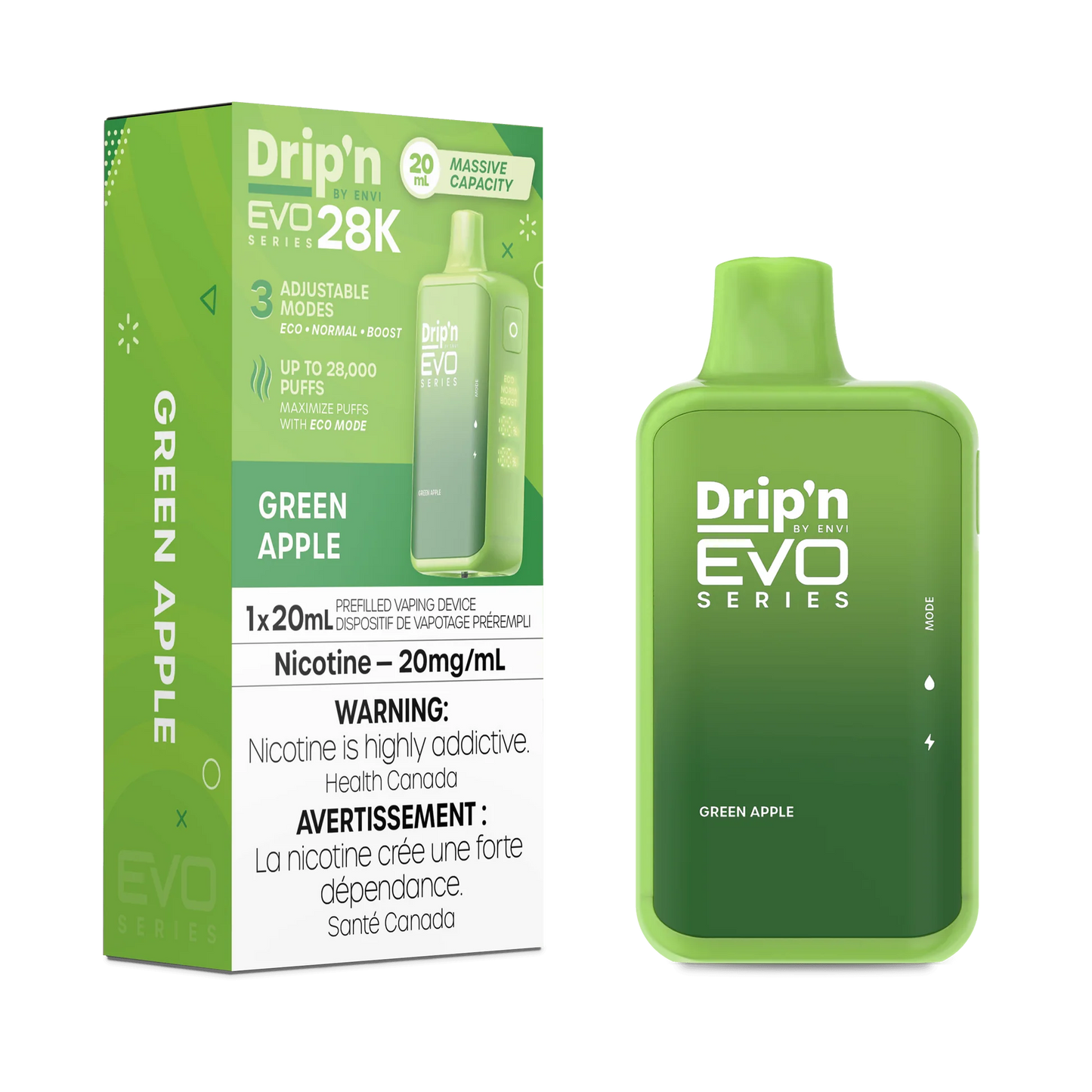 Drip'N EVO 28K Disposable Vapes