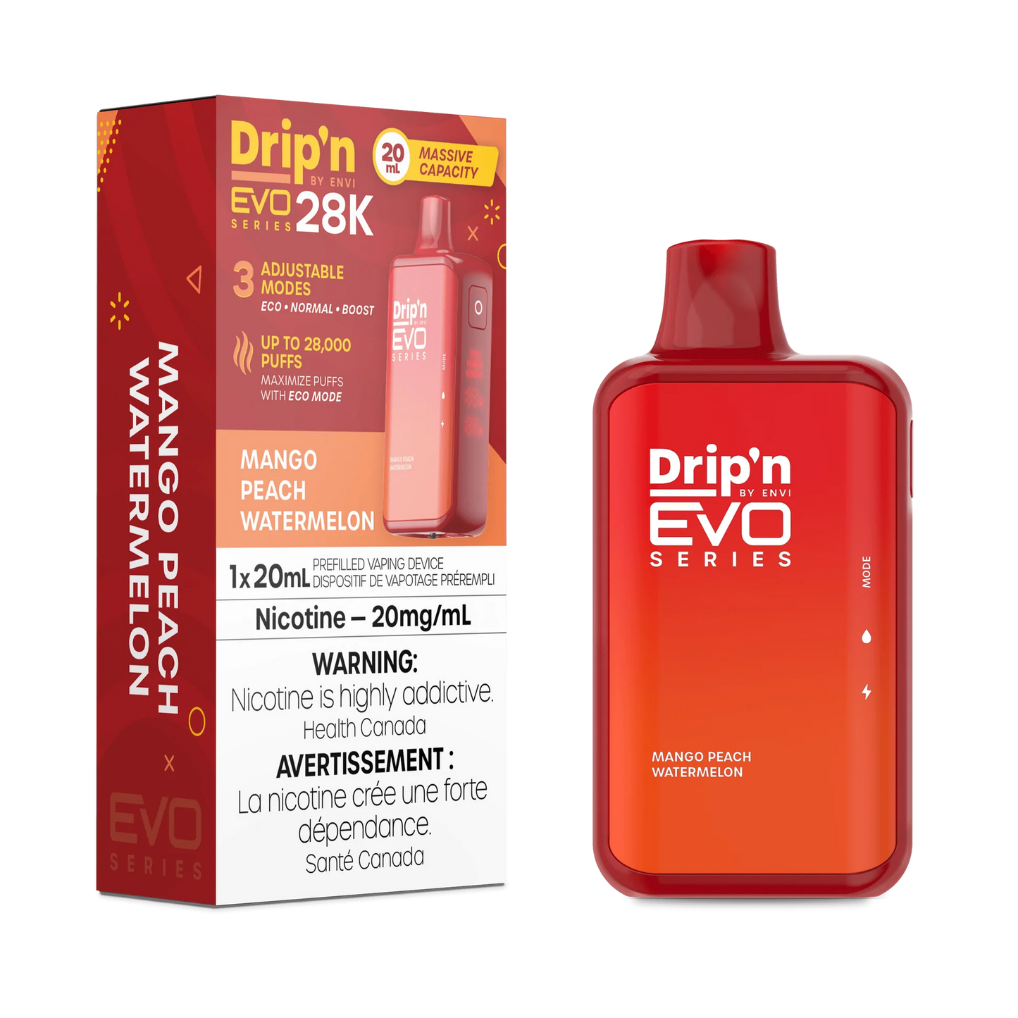 Drip'N EVO 28K Disposable Vapes