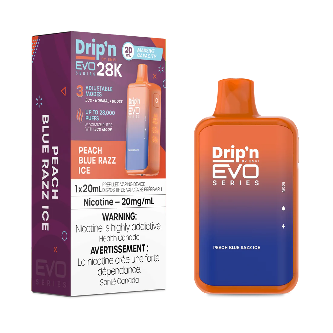 Drip'N EVO 28K Disposable Vapes