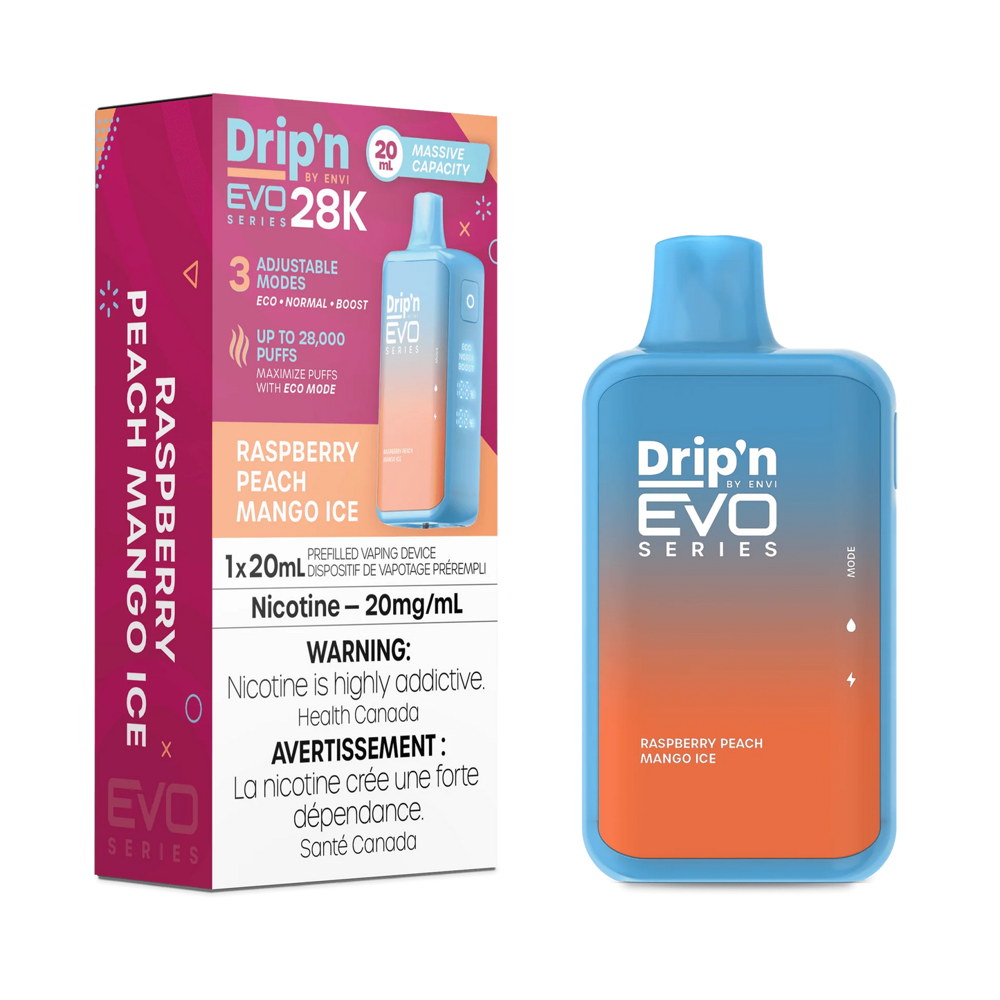 Drip'N EVO 28K Disposable Vapes