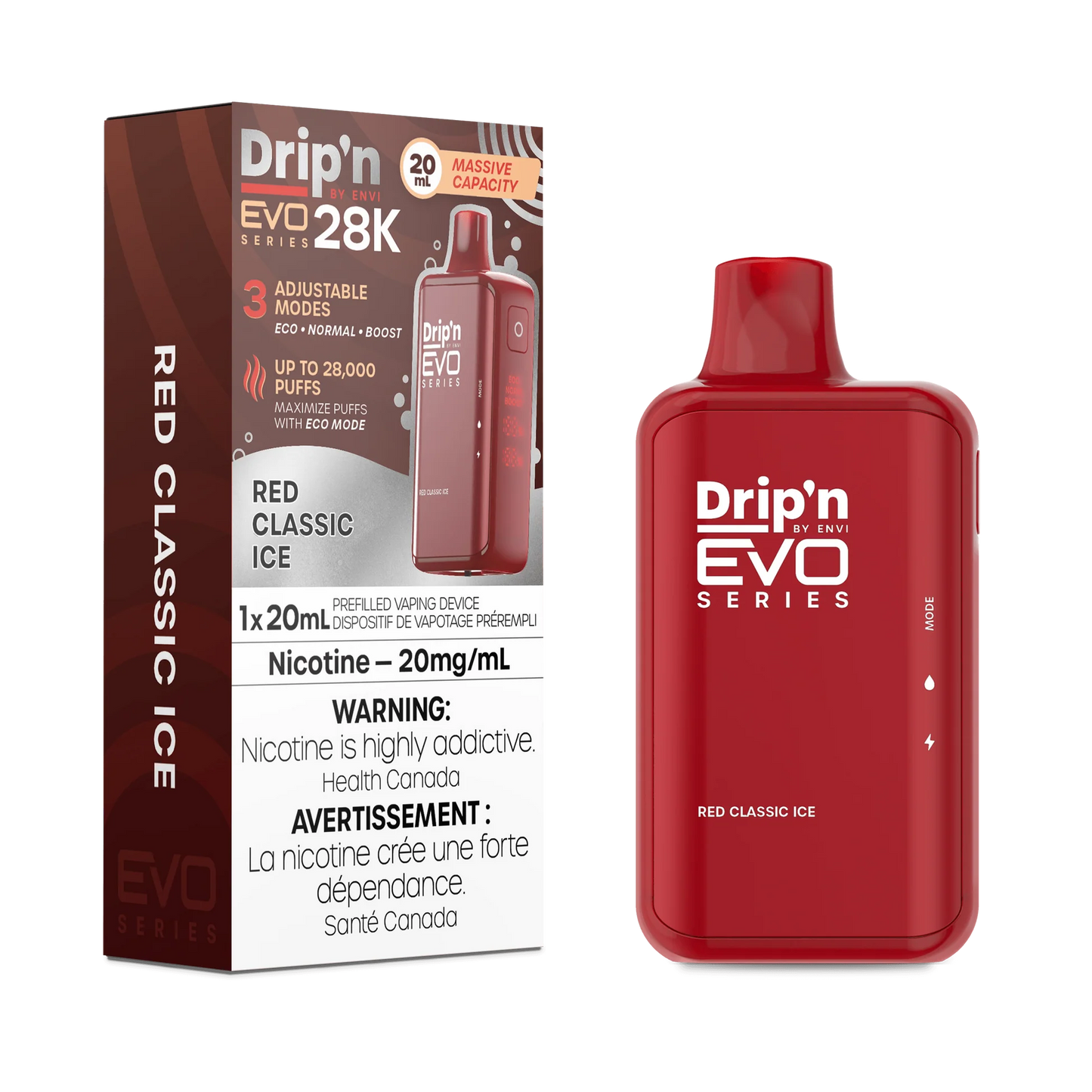 Drip'N EVO 28K Disposable Vapes