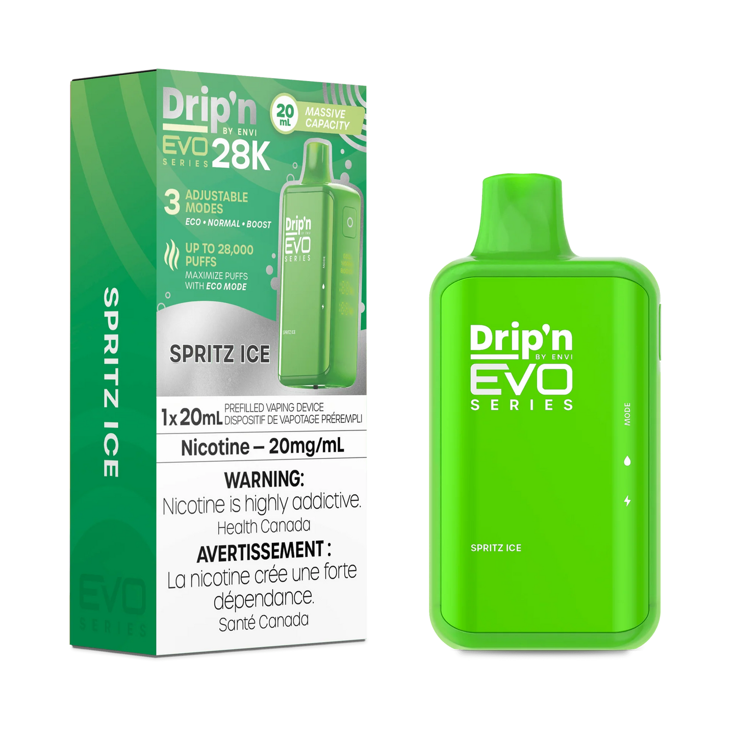 Drip'N EVO 28K Disposable Vapes