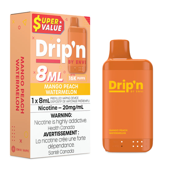 Drip’n by Envi 16K Disposable Vape – 8mL | 16,000 Puffs
