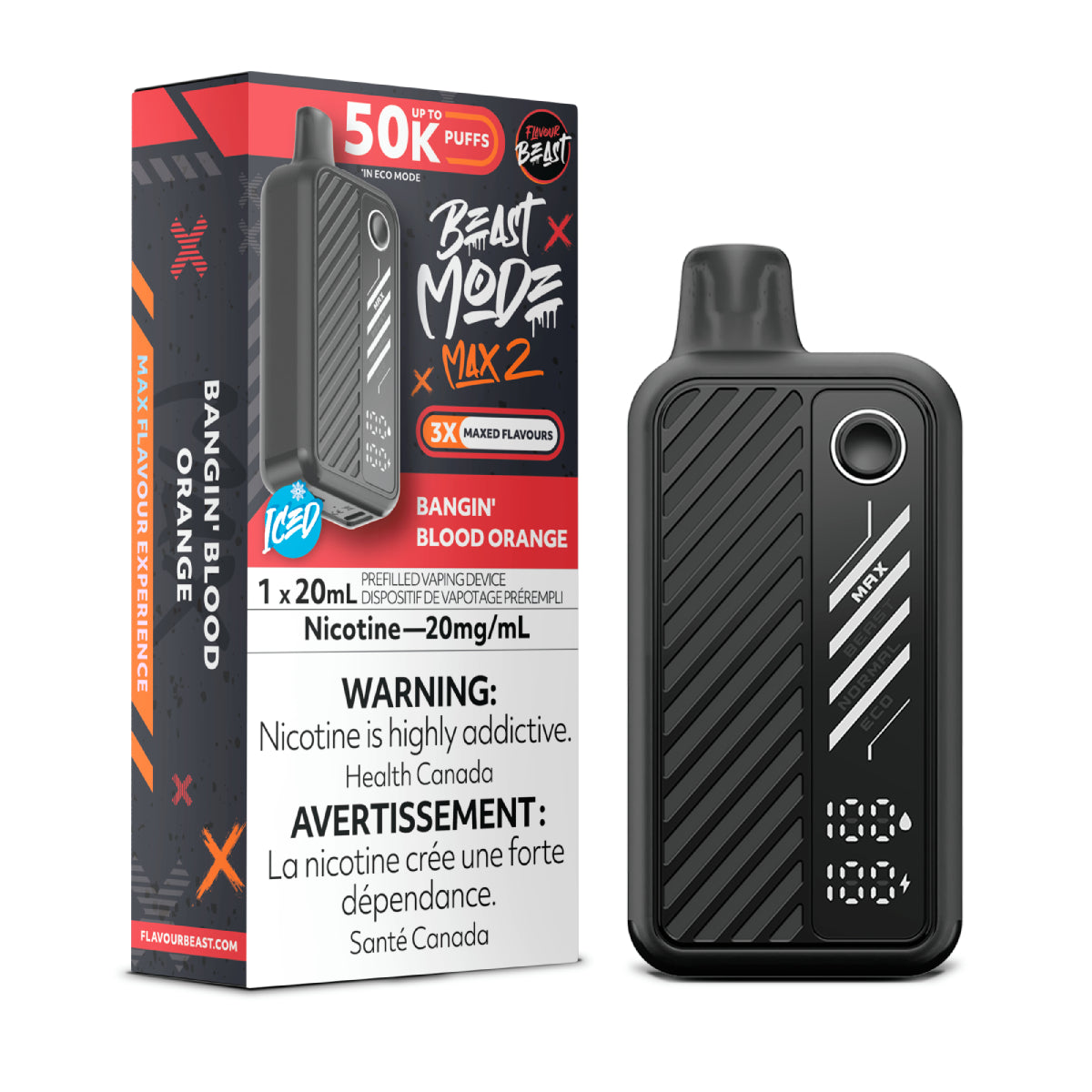 Flavour Beast Beast Mode Max 2 50K Disposable Vape