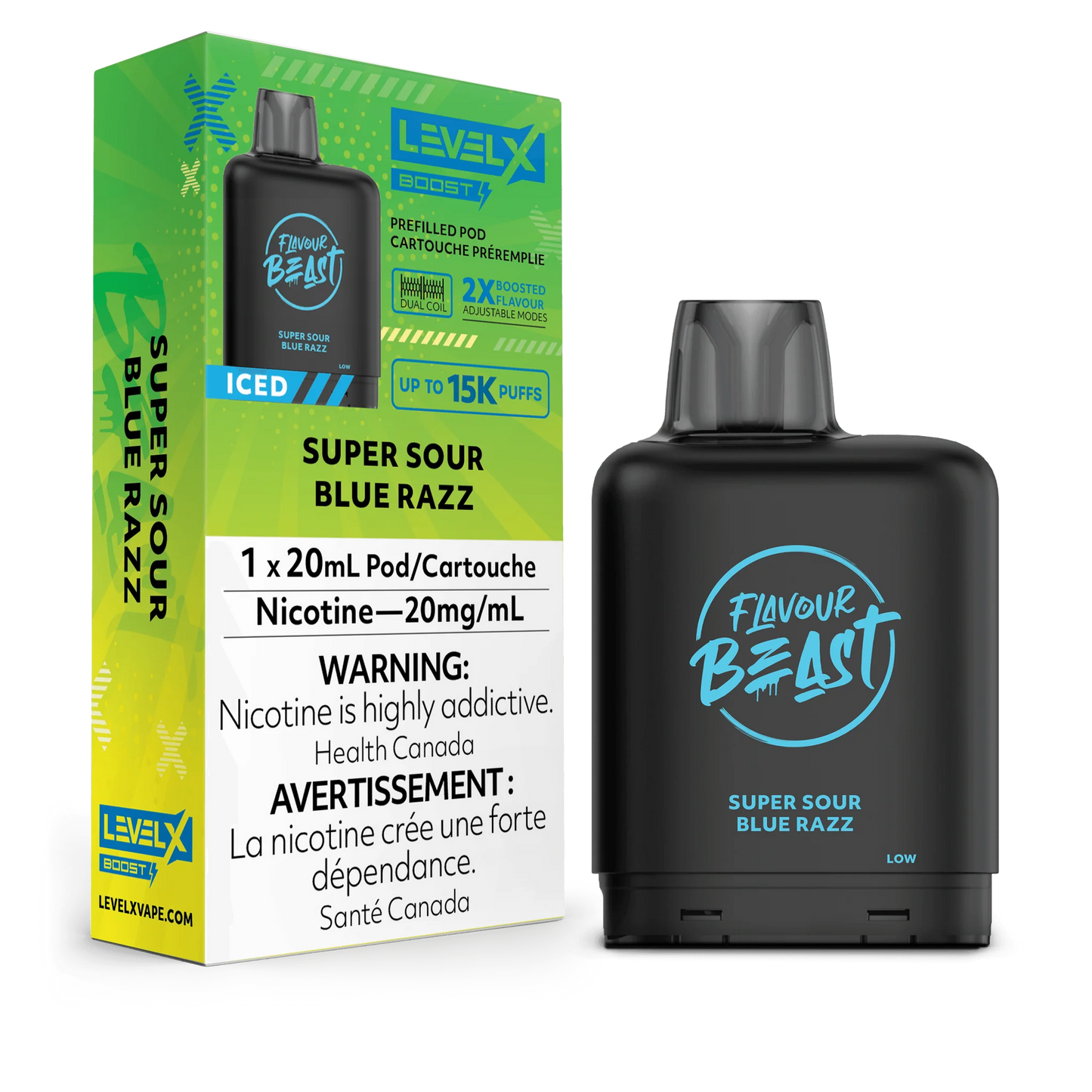 Flavour Beast Level X Boost Pod 15K/25K G2
