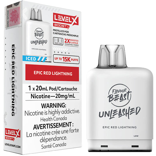 Flavour Beast Level X Boost Unleashed Pod 15K/25K G2