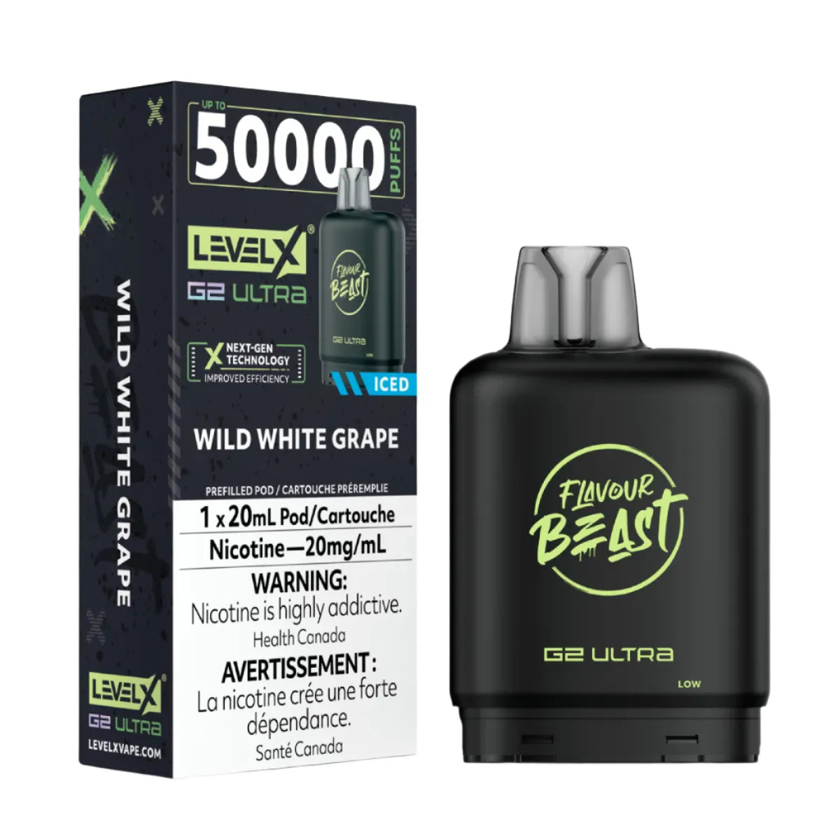 Level X Flavour Beast G2 Ultra Pod 50K