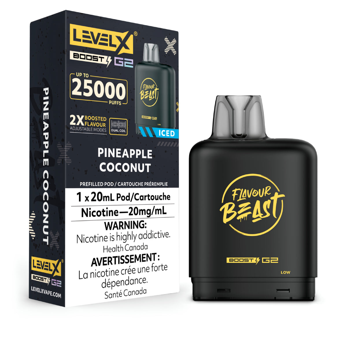 Flavour Beast Level X Boost Pod 15K/25K G2