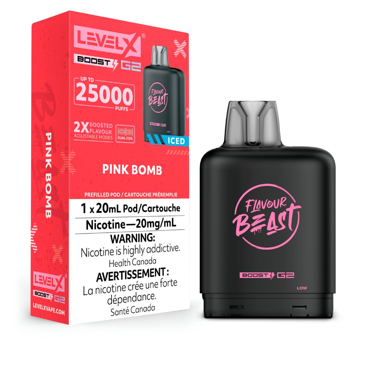 Flavour Beast Level X Boost Pod 15K/25K G2