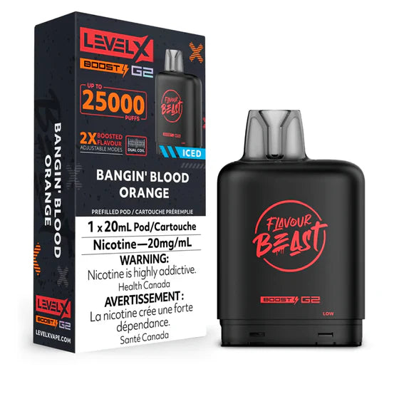 Flavour Beast Level X Boost Pod 15K/25K G2