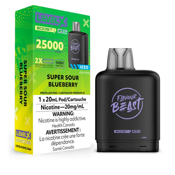 Flavour Beast Level X Boost Pod 15K/25K G2