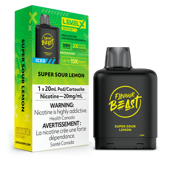 Flavour Beast Level X Boost Pod 15K/25K G2
