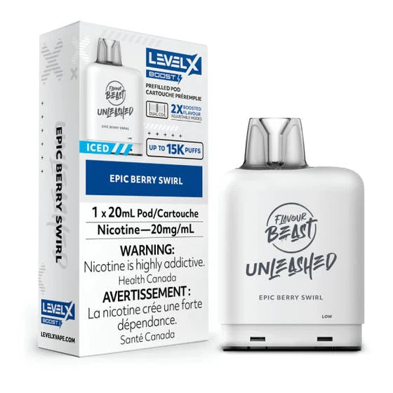Flavour Beast Level X Boost Unleashed Pod 15K/25K G2