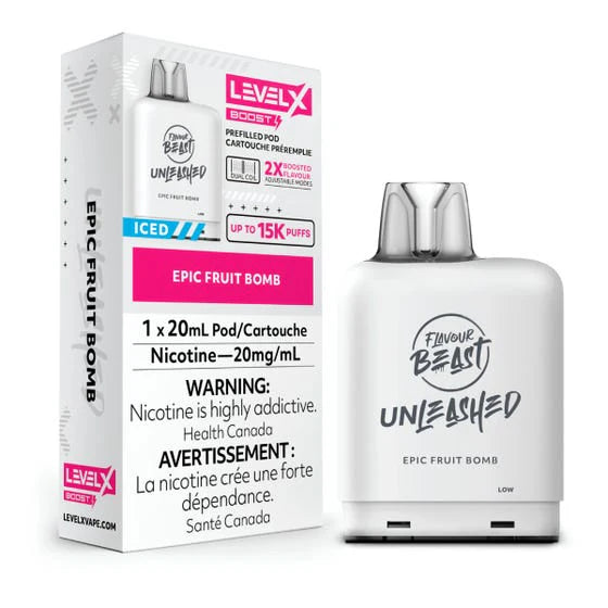 Flavour Beast Level X Boost Unleashed Pod 15K/25K G2
