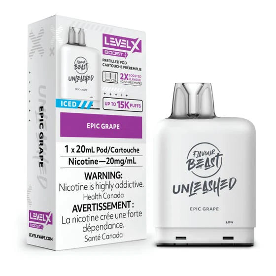 Flavour Beast Level X Boost Unleashed Pod 15K/25K G2