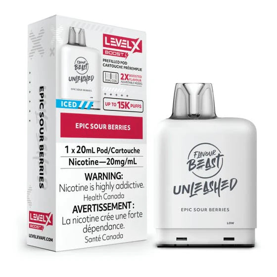 Flavour Beast Level X Boost Unleashed Pod 15K/25K G2