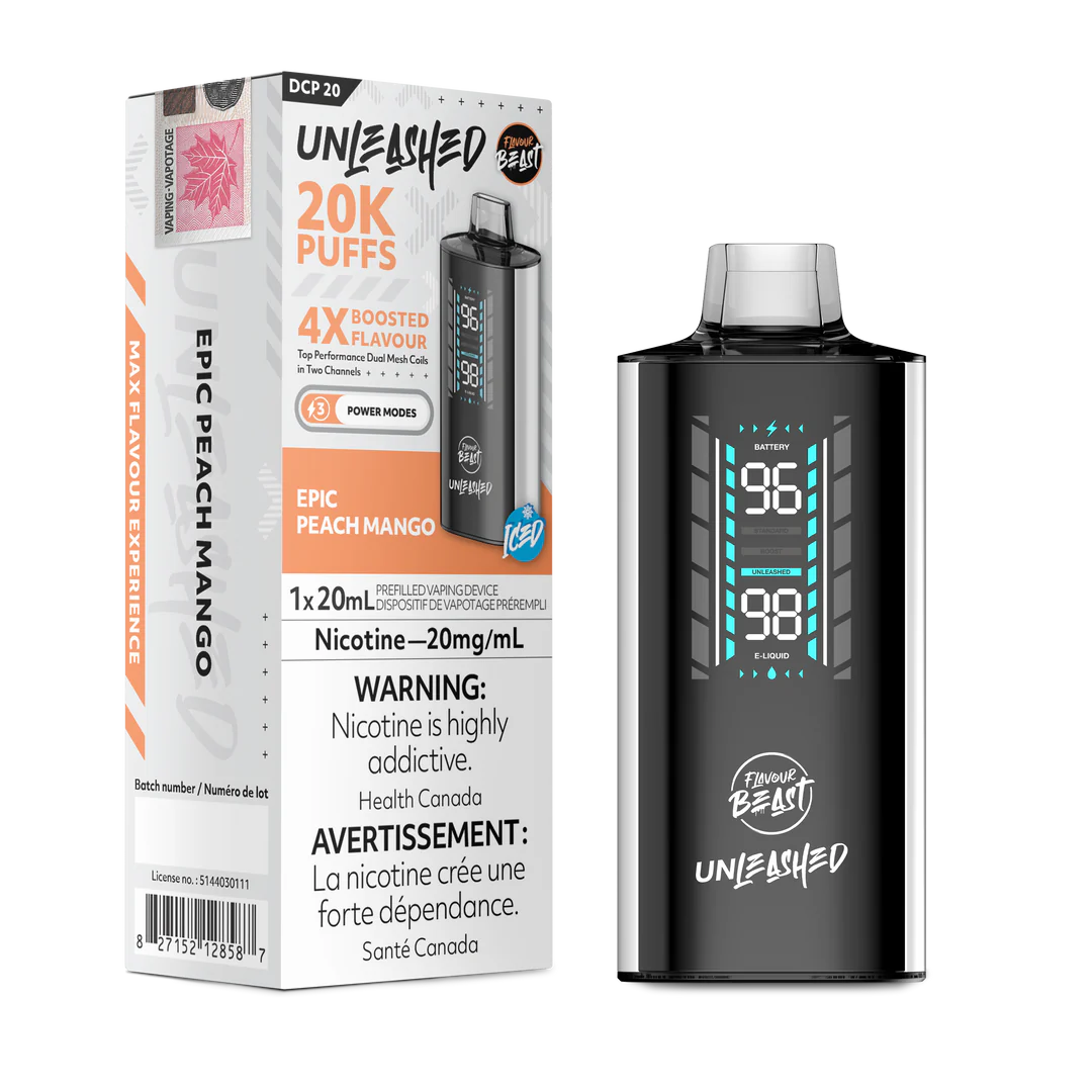 Flavour Beast Unleashed DCP 20K Disposable ***HARMONIZED STAMPED***